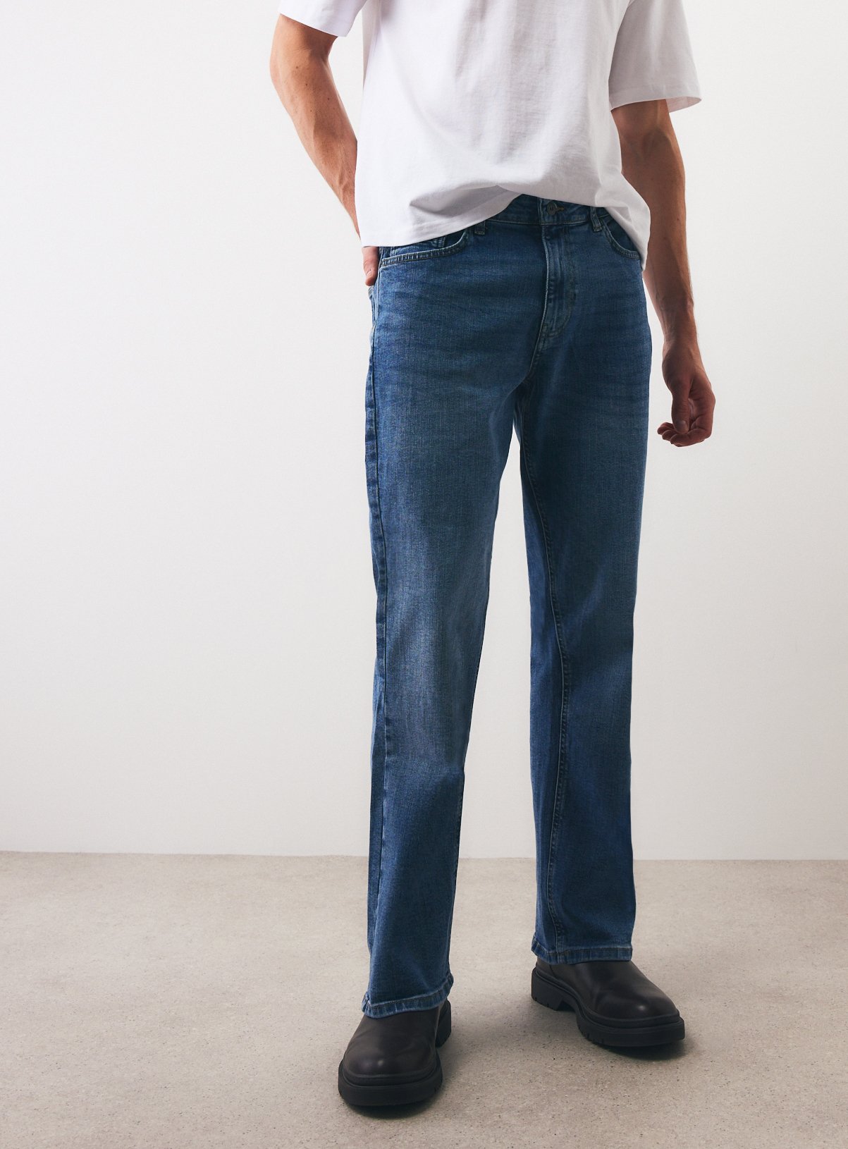 Mid Denim Bootcut Jeans 32R - Image 2 thumbnail